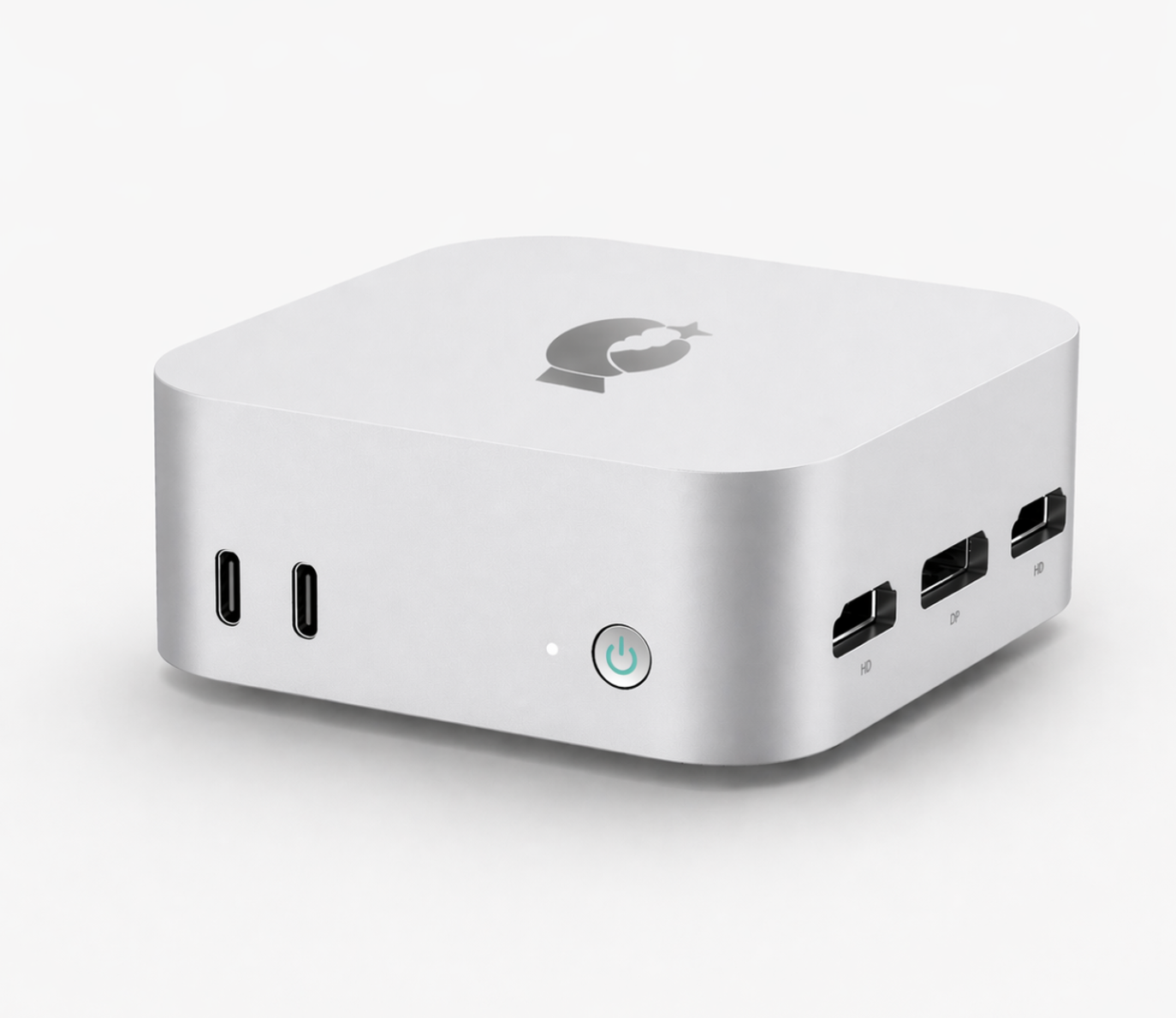 ClawHarbor metallic AI mini PC